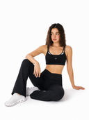 Layers Twist Bra - Black
