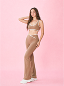 Sleek Outline Flared Pants
