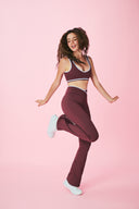 Sleek Outline Flared Pants