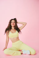 Layers Twist Bra - Butter Glow