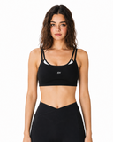 Layers Twist Bra - Black